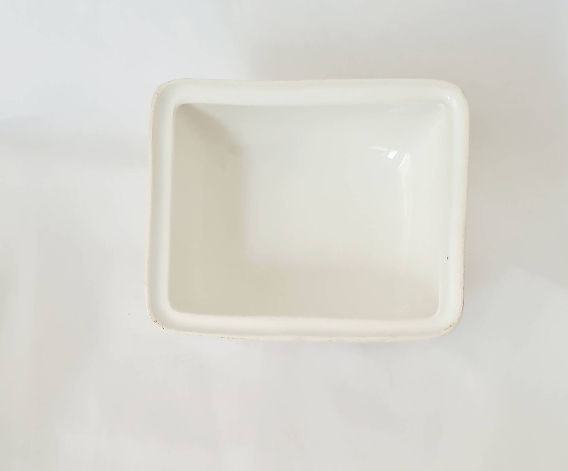 Vintage Porcelain White Butter Dish IKEA Cheese Dish White Etsy UK
