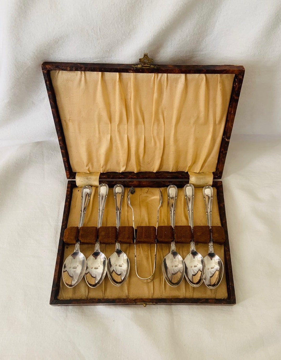 Vintage EPNS Boxed Teaspoons Vintage EPNS Teaspoons and Etsy