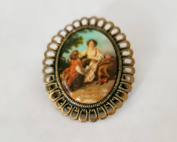 Vintage Edwardian Scarf Clip Pin Collectable Scarf Pin - Etsy New Zealand
