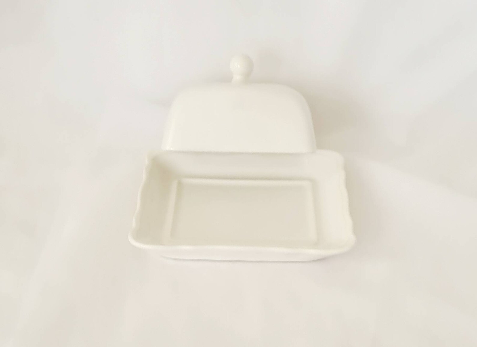 Vintage Porcelain White Butter Dish IKEA Cheese Dish White Etsy UK