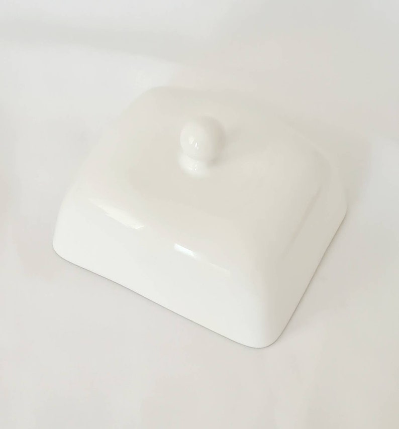 Vintage Porcelain White Butter Dish IKEA Cheese Dish White Etsy UK
