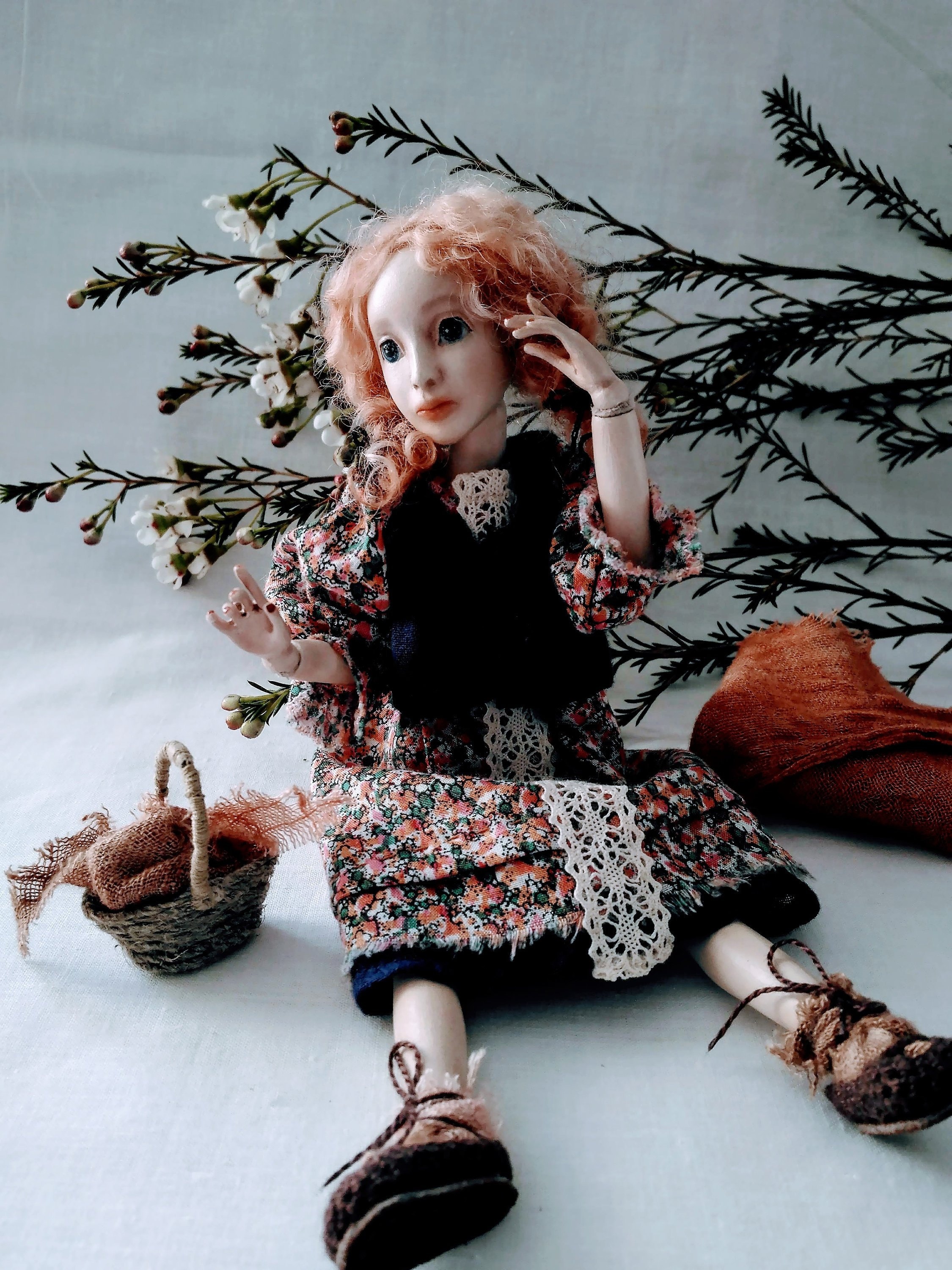 BJD Art Doll Full Set 20 Cm Collectible Interior Doll Etsy