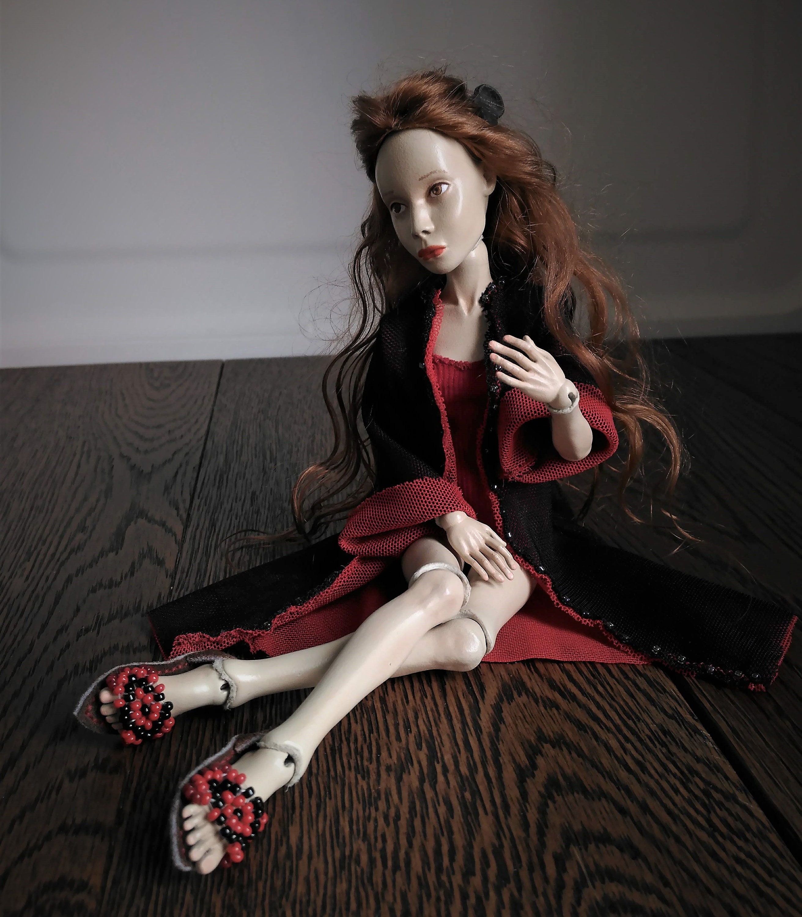BJD Art Doll Full set 23 cm Collectible Interior Handmade doll Etsy