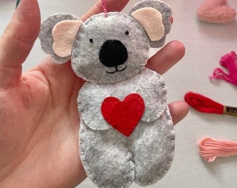 cadeau koala, décoration de la Saint-Valentin, cadeau de la Saint-Valentin, cadeau d'amour, cadeau d'émigration, ours koala, cadeau d'Australie, anniversaire, kangourou