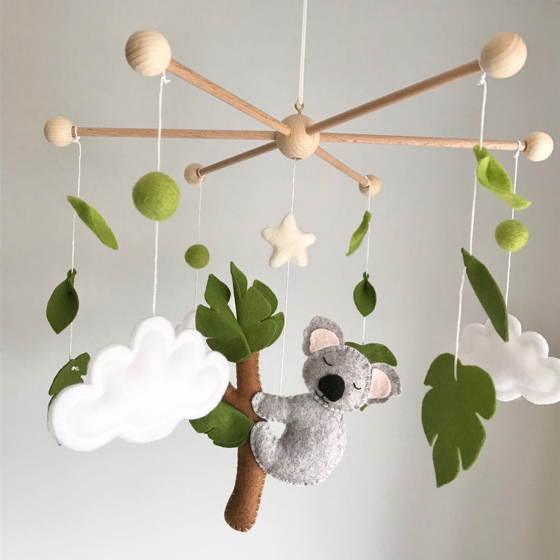 Baby Mobile Cot Mobile Crib Mobile Koala Mobile Animal Etsy UK