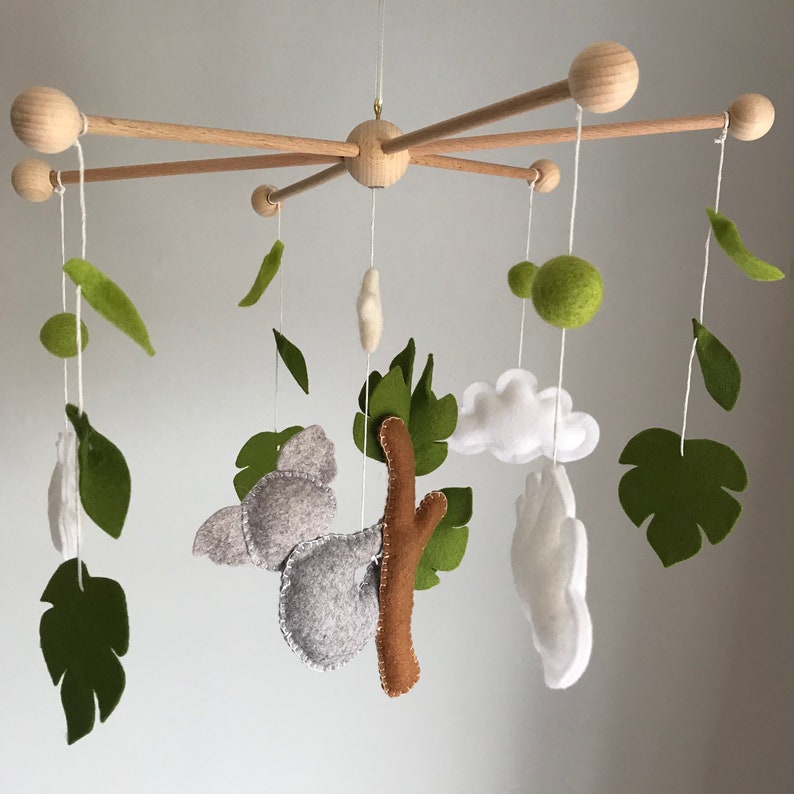 Baby Mobile Cot Mobile Crib Mobile Koala Mobile Animal Etsy UK