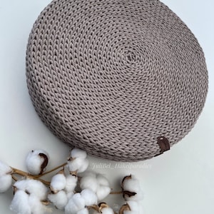 Sets de table, napperons, décoration de table en cordon de coton 3 mm, crocheté