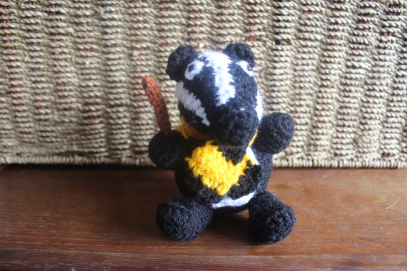 hufflepuff badger plush