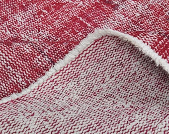 6'6x10'5 ft, PINK TURKISH RUG, Vintage Area rug, Pink Soft Decor, Bedroom Rug, Livingroom Rug, Handmade, Turkish Oushak Rug, Colorful Rug