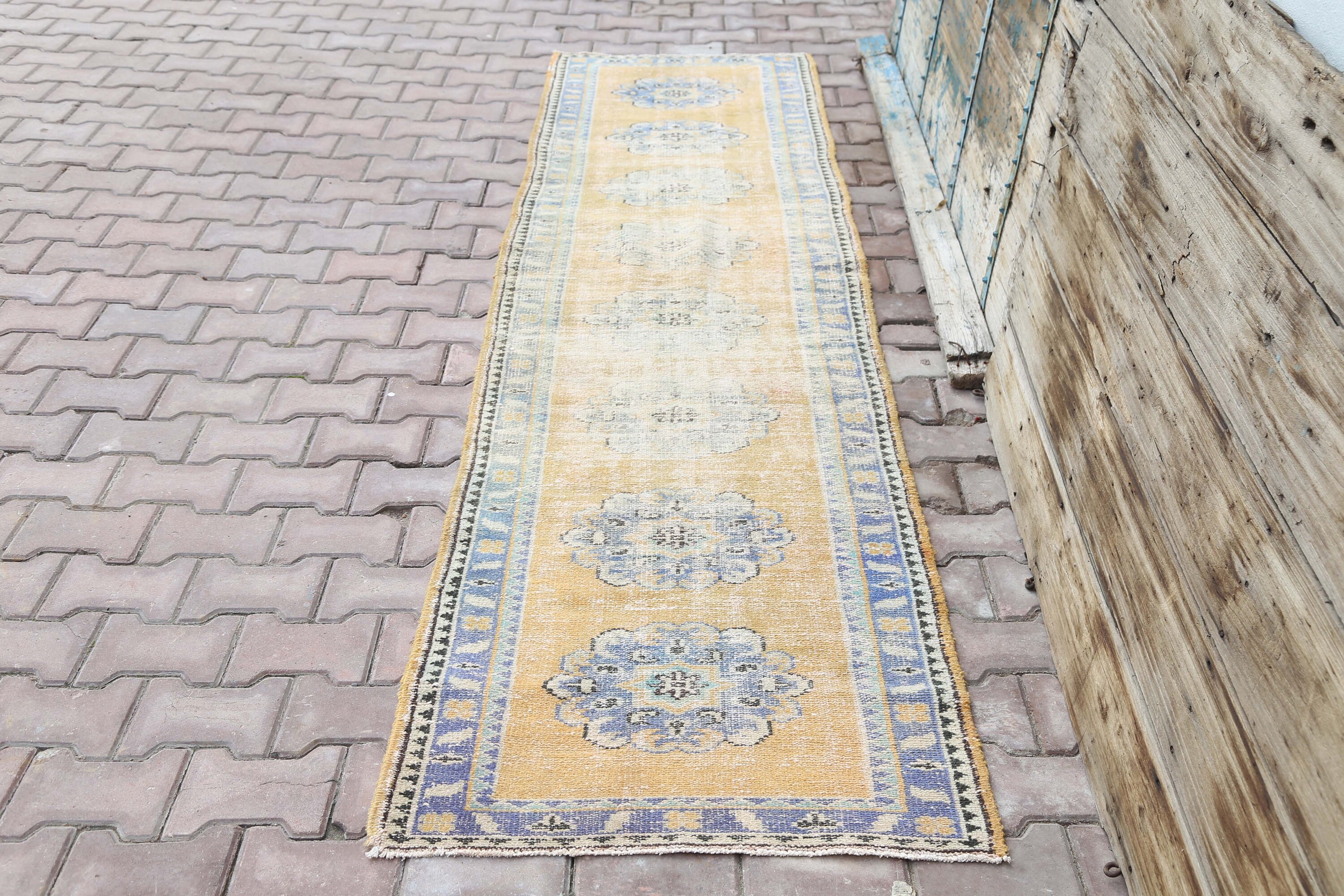 2.6x10.3 TURKISH RUNNER VINTAGE Runner Oushak Runner Etsy