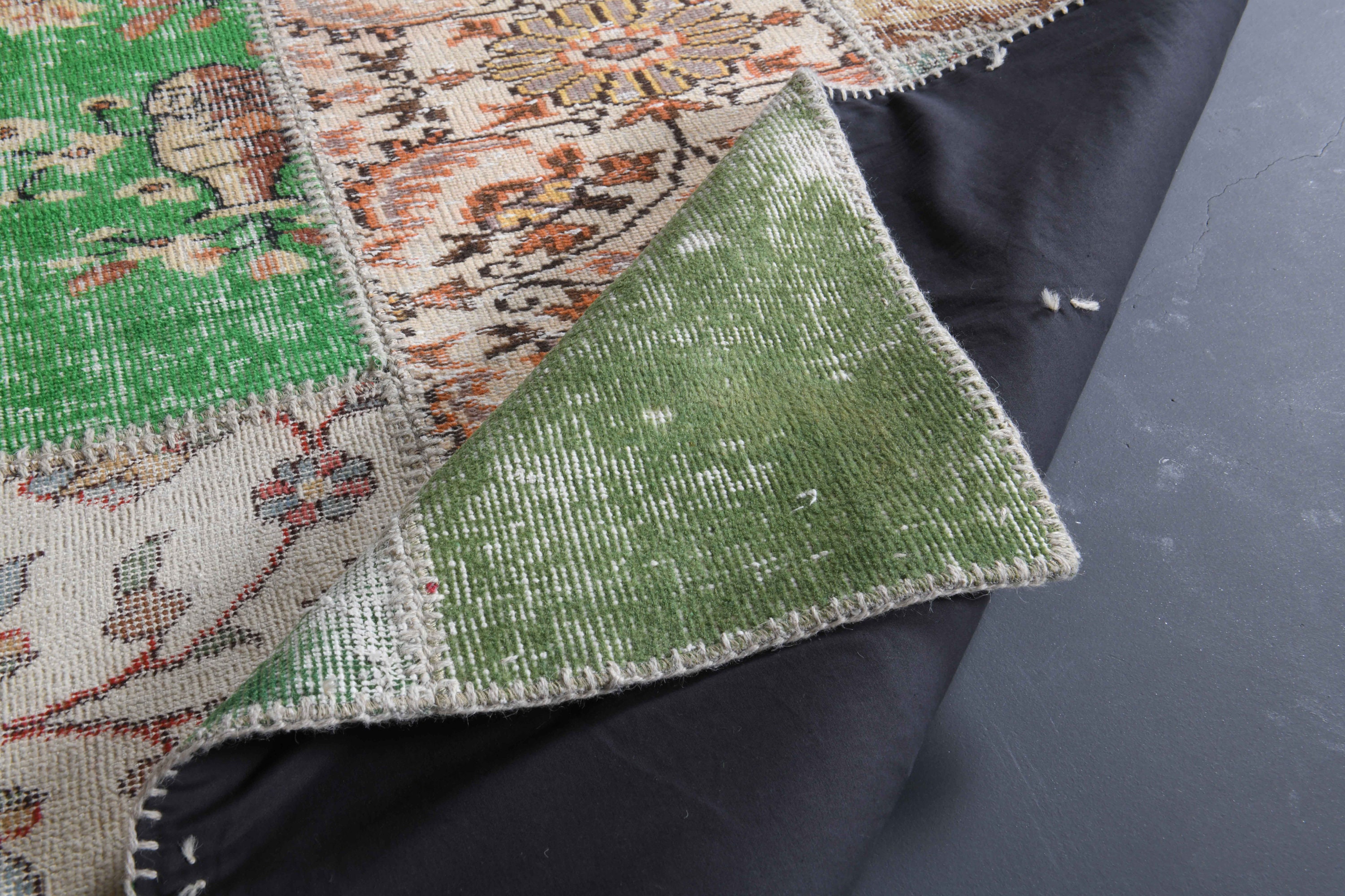 トルコ　ヴィンテージ　ラグ　パッチワーク　グリーン　ベージュ 楽天市場】【先着半額クーポン配布中☆24日20時〜】アンティーク