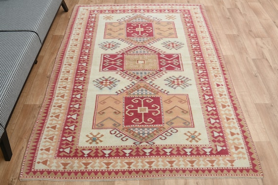 ぴんきー トルコ製ヴィンテージラグ889 ぴんきー トルコ製ヴィンテージラグ889 ぴんきー トルコ製