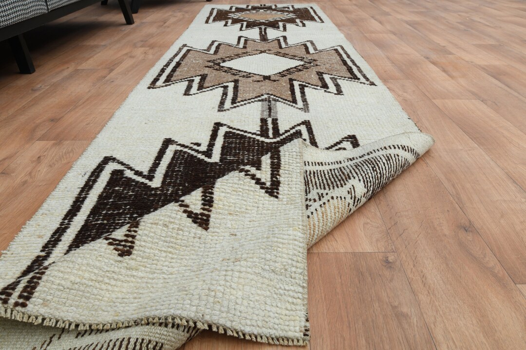 2'9x10'8 Ft, BOHO DECOR, Vintage Turkish Rug, Oushak Area Rug, Wool Rug ...