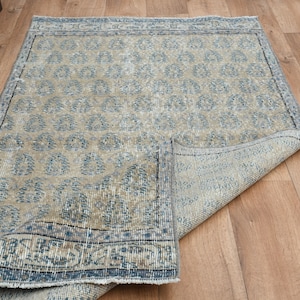 2.9x6 ft, FADED DECOR  RUG, Turkish Vintage Hallway Runner, Small Runner Rug, Stair Rug, Anatolian Runner Rug, Natural Runner, Shaggy Rug
