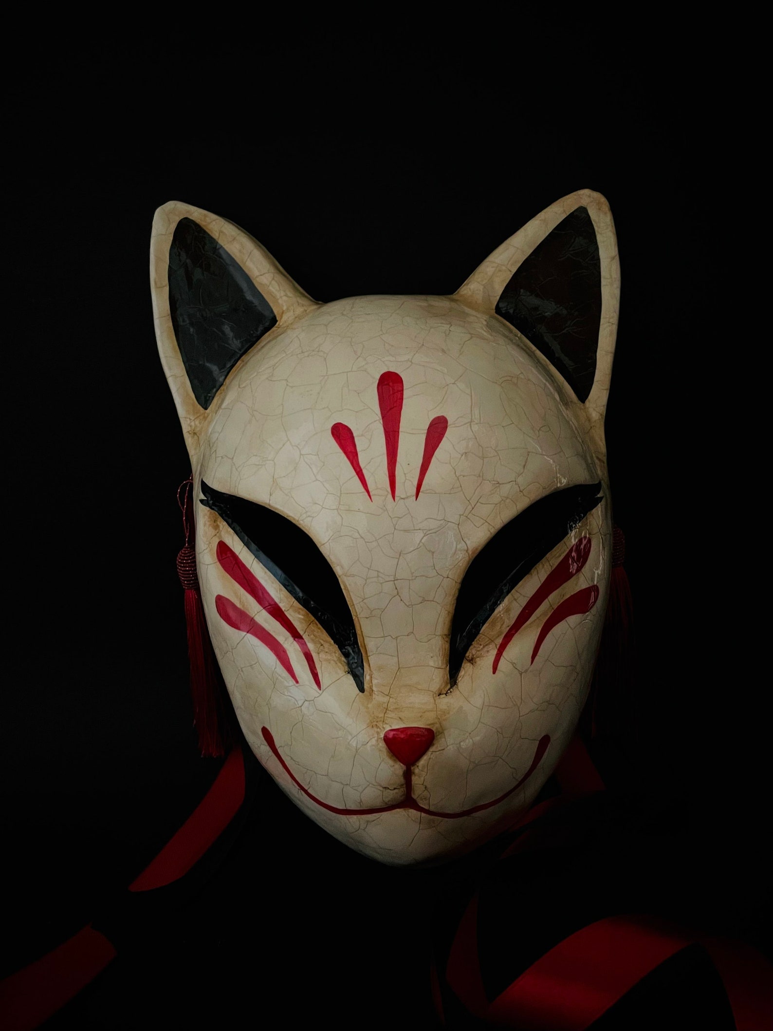 Made to Order. Kitsune Mask. Anime Mask. Cosplay Costume. - Etsy