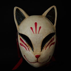 Made to Order. Kitsune Mask. Anime Mask. Cosplay Costume. Japanese Fox ...
