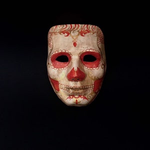 HECHO A PEDIDO - Máscara del Día de los Muertos para hombre. Máscara de mascarada.
