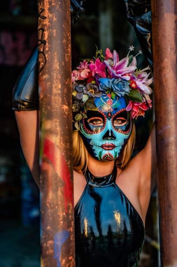 Maschera Dipinta Di Bellezza Per Il Carnevale Del Ballo Delle Donne  Accessori Per Il Costume Party