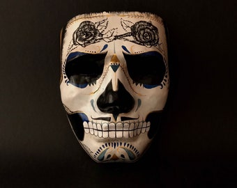 MADE TO ORDER .Day of the dead mask for men. Catrina man. Dia de Muertos mask. Masquerade mask for men.