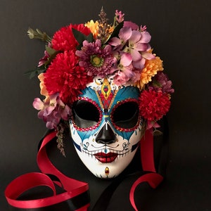 MADE TO ORDER .catrina Mask. La Catrina. Dia De Muertos Art. - Etsy