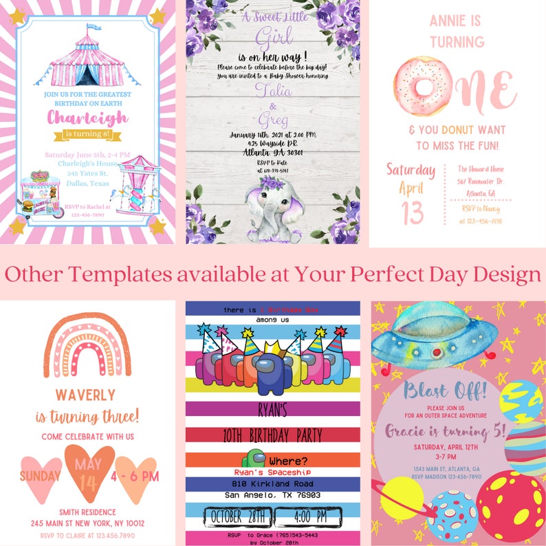 BBQ Birthday Invitation: Summer Party, Family Reunion (Digital Download) image 4