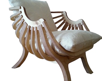 Plywood Chair Etsy