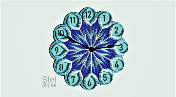 Free Free 347 Layered Mandala Clock Svg SVG PNG EPS DXF File