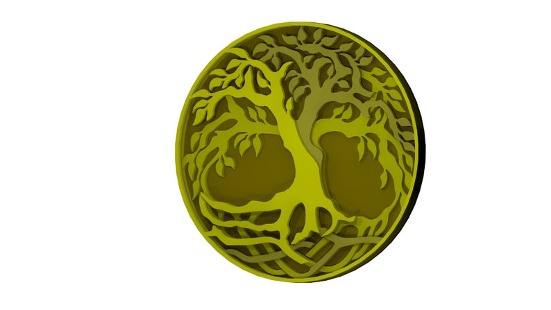 Download Mandala Tree of life DXF SVG for cricut for laser CNC ...