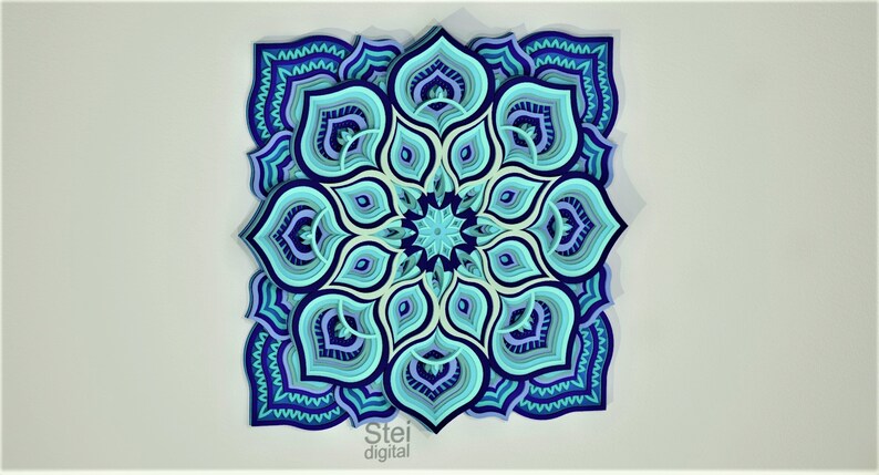 Free Free 229 3D Flower Mandala Svg SVG PNG EPS DXF File