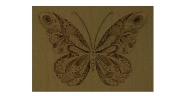 Download Svg Files Laser Cut File Butterfly Layered Svg Butterfly Mandala Dxf 3d Butterfly Design Multilayer Mandala For Cnc Laser Cutting Art Objects Sculpture Tripod Ee