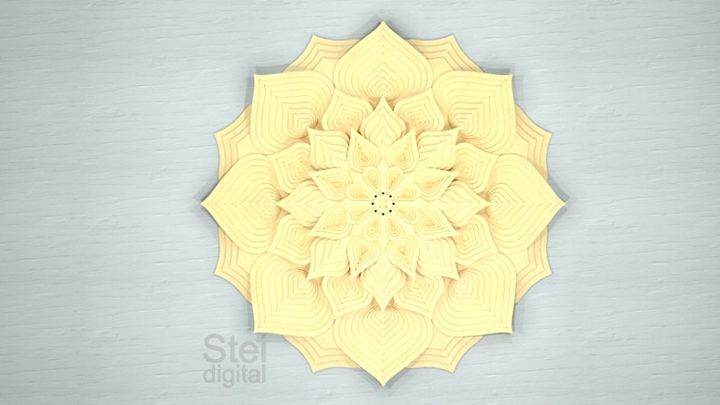 Free Free 3D Flower Svg Files For Cricut 309 SVG PNG EPS DXF File