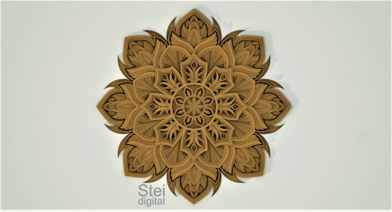 Free Free 289 3D Flower Mandala Svg SVG PNG EPS DXF File