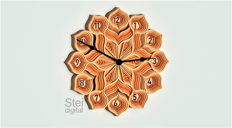 Free Free 97 Mandala Clock Cricut SVG PNG EPS DXF File