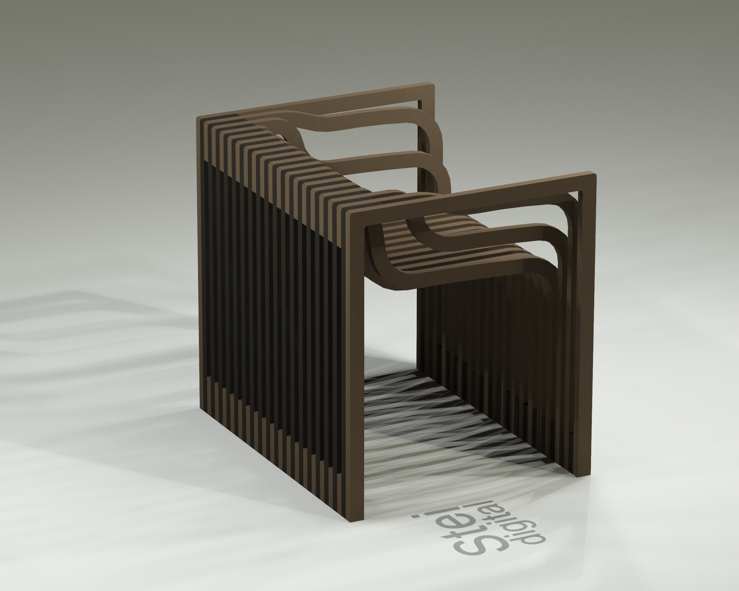 Chair 02 dxf cnc files cnc plan cnc router cut files Etsy