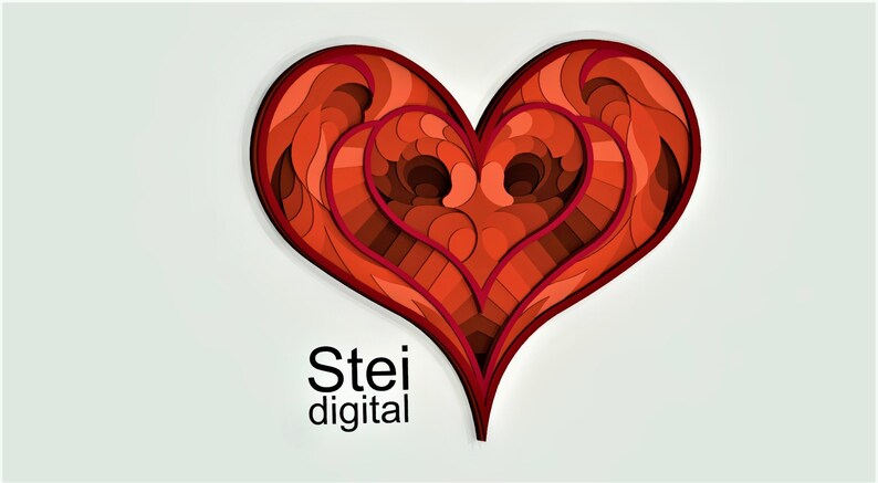 Free Free Layered Heart Svg 882 SVG PNG EPS DXF File