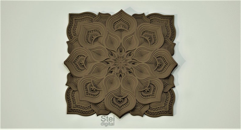 Free Free 303 3D Flower Mandala Svg SVG PNG EPS DXF File