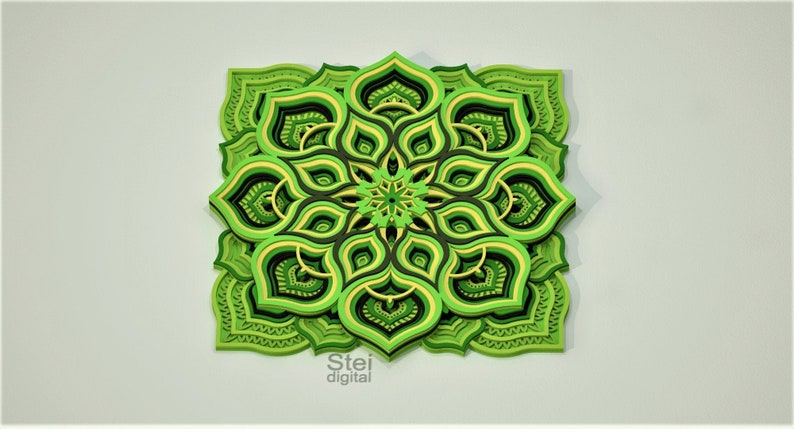 Free Free 229 3D Flower Mandala Svg SVG PNG EPS DXF File