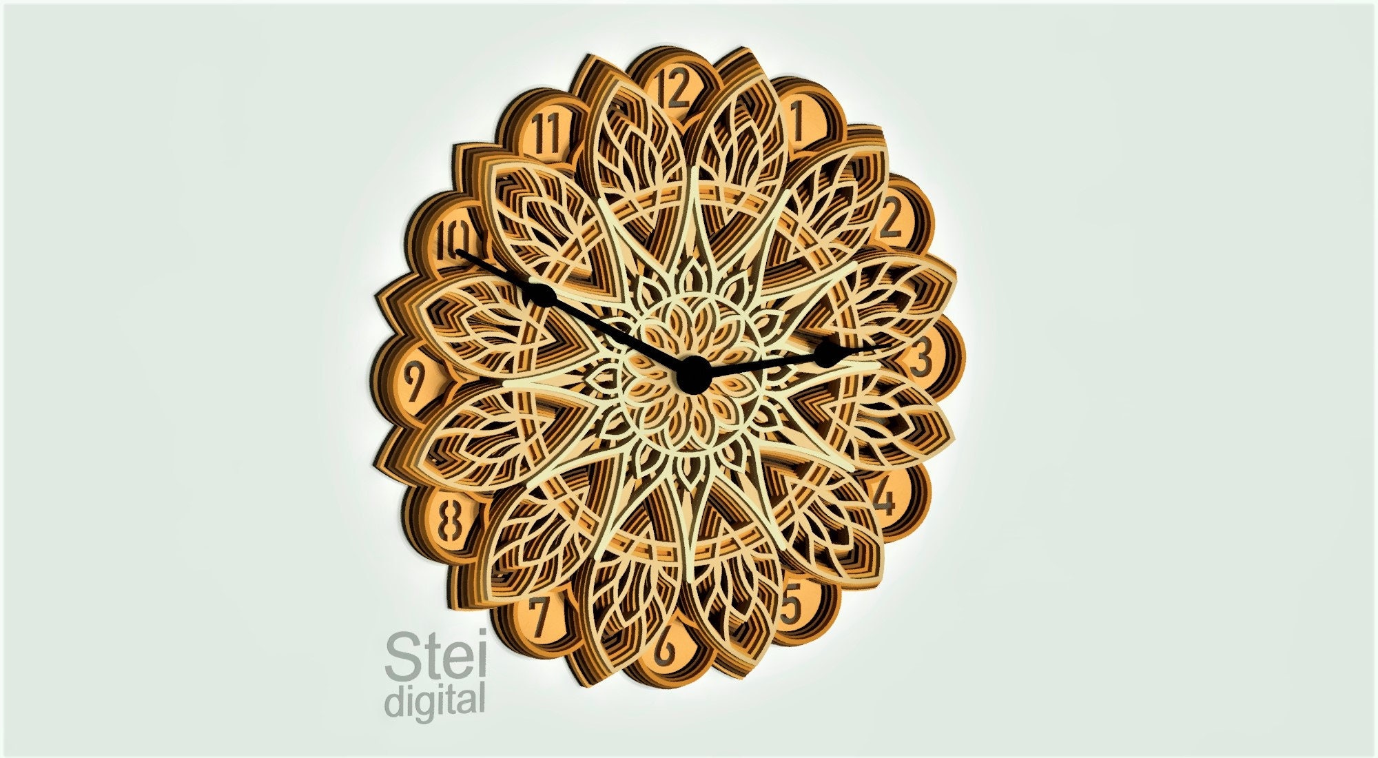 Free Free Mandala Clock Svg 45 SVG PNG EPS DXF File