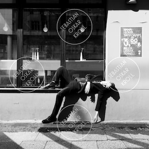 YOGA DELLA DOMENICA | Berlino | Fotografia | Magnete | quadrato | 6x6 cm 10x10 cm 12x12 cm 20x20 cm 30x30 cm 50x50 cm