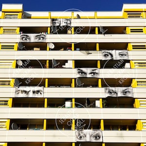 VUES | Berlin | Photographie | Aimant | carré | 6x6cm 10x10cm 12x12cm 20x20cm 30x30cm 50x50cm
