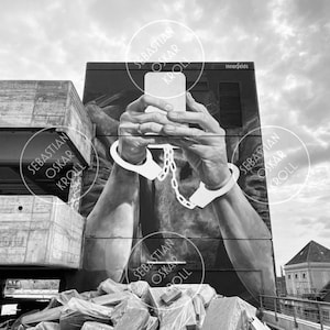 SMARTPHONE | Berlino | Fotografia | Magnete | quadrato | 6x6 cm 10x10 cm 12x12 cm 20x20 cm 30x30 cm 50x50 cm