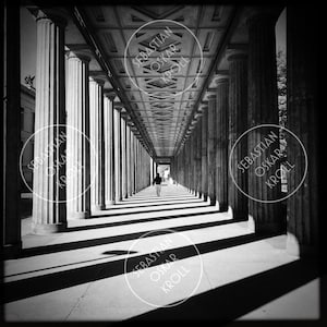 COLONNADE Berlin Photography square 10x10cm 12x12cm 20x20cm 30x30cm 50x50cm image 1