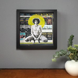 HALO | Berlino | Fotografia | Magnete | quadrato | 6x6 cm 10x10 cm 12x12 cm 20x20 cm 30x30 cm 50x50 cm 20x20 Rahmen schwarz