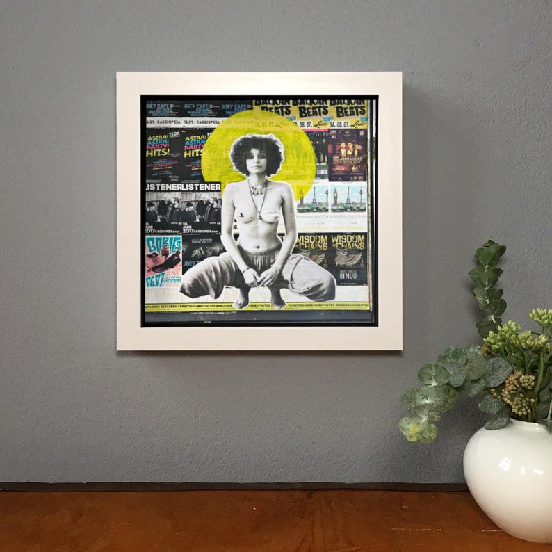 HALO | Berlino | Fotografia | Magnete | quadrato | 6x6 cm 10x10 cm 12x12 cm 20x20 cm 30x30 cm 50x50 cm 20x20 Rahmen weiß