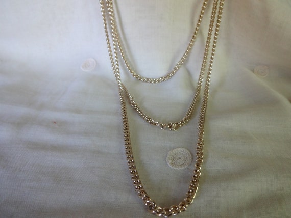 Super Long Gold Chain by Sarah Coventry, 53" long - image 3