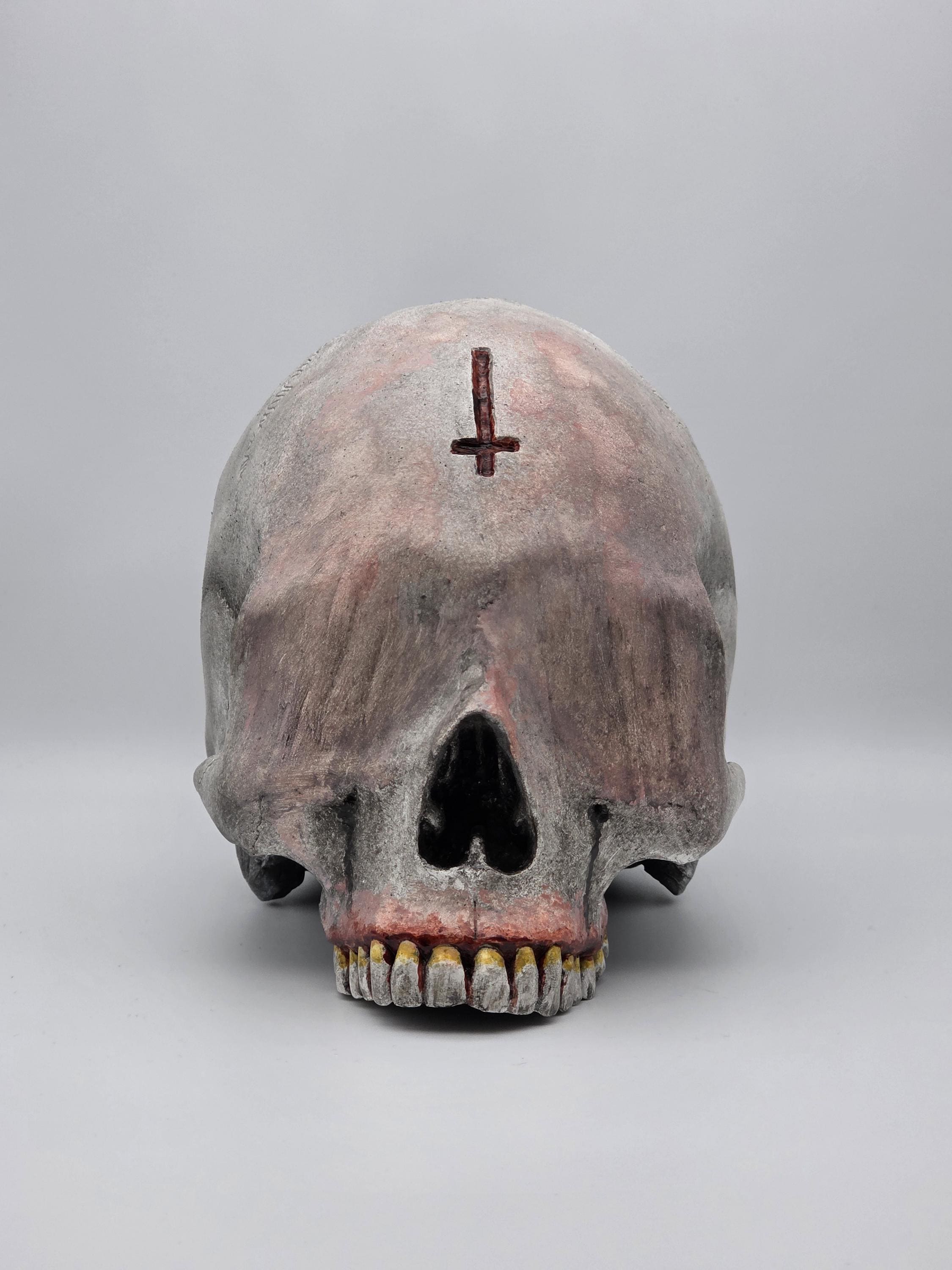Blinded by Darkness . Realistic Plaster of Paris Life Size Human