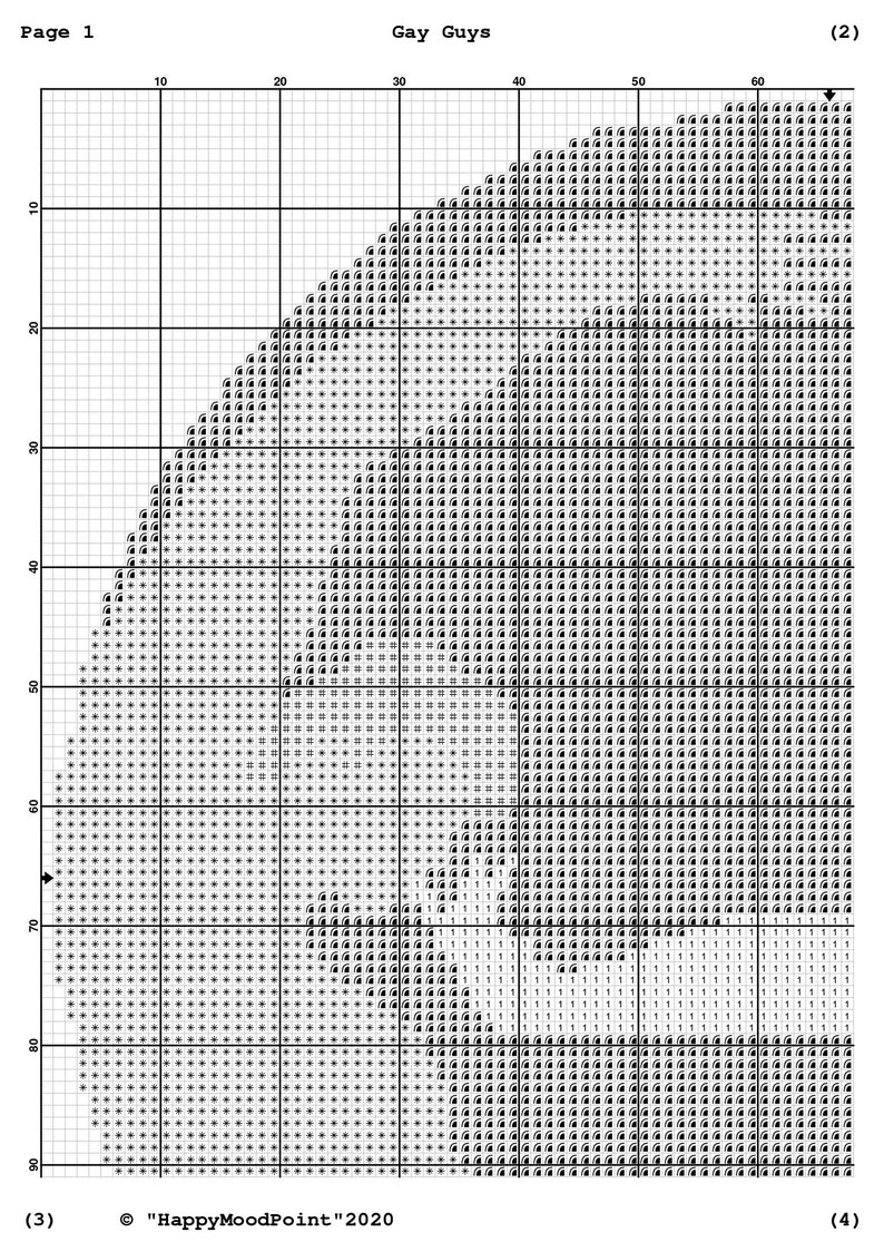 Needlework Easy Counted Cross Stitch Chart Instant Download PDF Modern Embroidery Gay Guys Cross Stitch Pattern Love Hoop Art LGBT