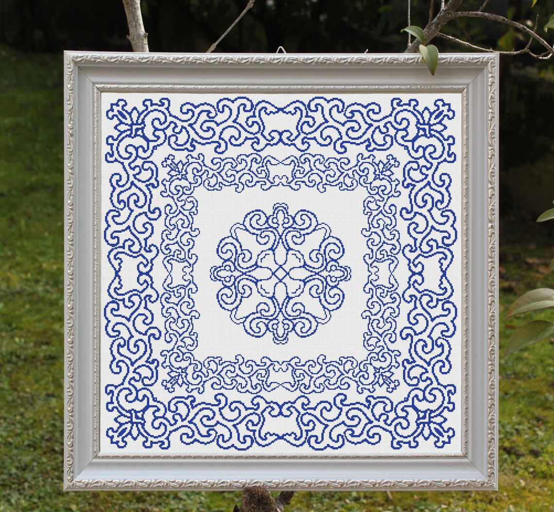 Monochrome Sampler Cross Stitch Pattern Counted Cross Stitch Etsy