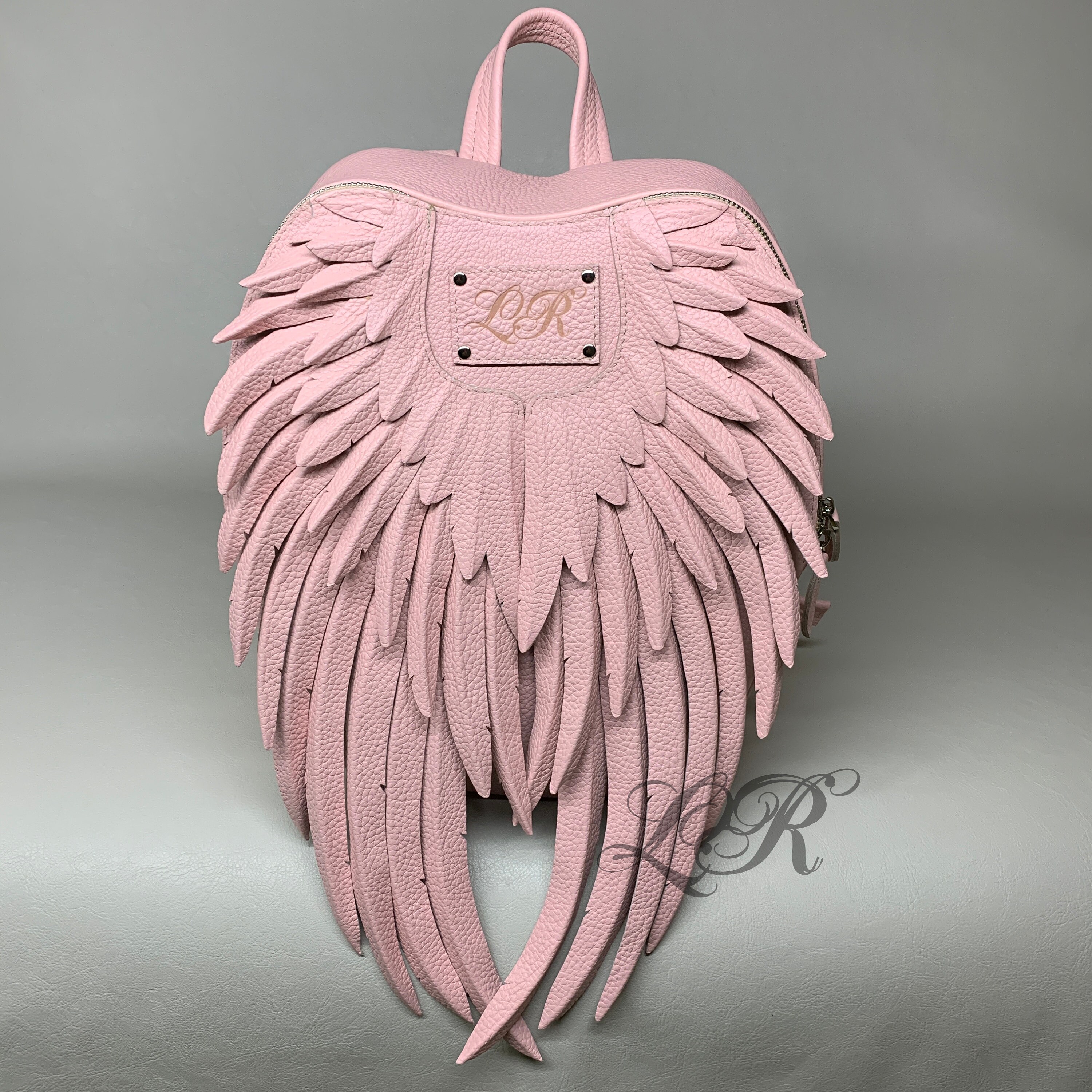 pink backpack