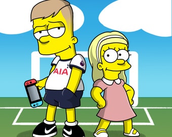 Simpsons Style Etsy